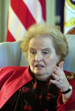 "Pikantne szczegóły" Madeleine Albright?