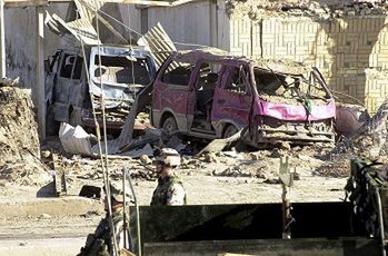 Kilkadziesiąt ofiar zamachu bombowego w Iraku