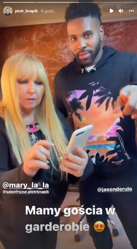 Maryla Rodowicz i Jason Derulo