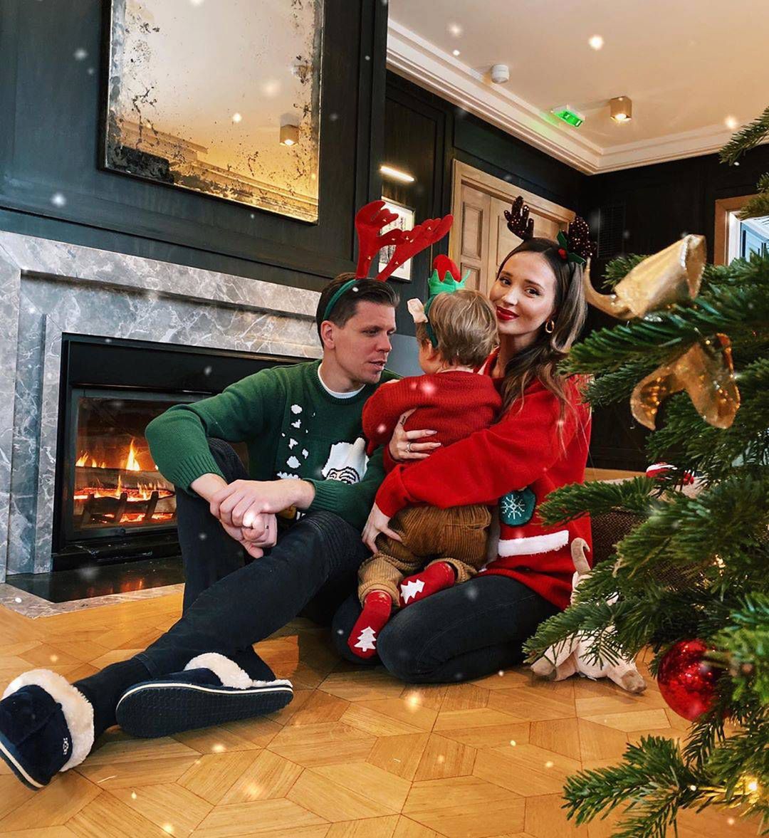 Marina i Wojciech Szczęsny – święta Bożego Narodzenia 2019
