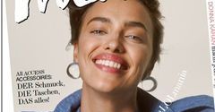 Irina Shayk na okładkach "Interview Germany" - kwiecień 2016