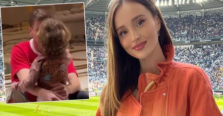 Marina i Liam przylecieli do Wojtka! Powitanie Szczęsnego z synem łamie serce! Teraz widać, jak bardzo za sobą tęsknili