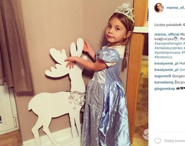 Marina Łuczenko pokazała bratanicę na Instagramie