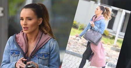 Marina Łuczenko ucieka przed paparazzi ze studia TVP [ZDJĘCIA]