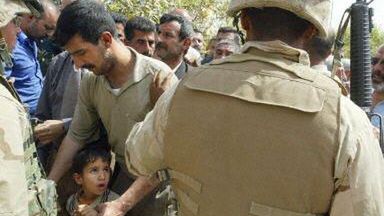 Marines w Bagdadzie (fot. AFP)