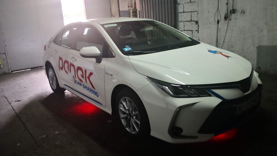Toyota Corolla skradziona firmie Panek CarSharing i odnaleziona dzięki jej systemom