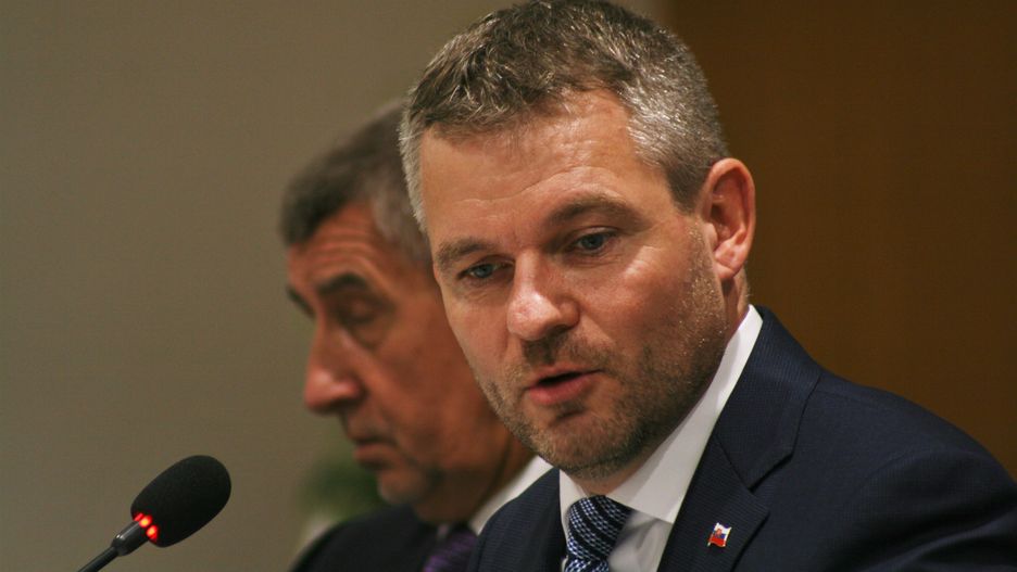 Premier Słowacji Peter Pellegrini przesiadł się do innego samochodu