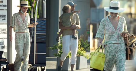 Marina i Wojtek Szczęsny wrócili prywatnym samolotem z wakacji. On z papierosem w dłoni, ona w komplecie z sieciówki. Paparazzi mieli co fotografować