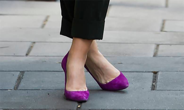 Małgorzata Ohme wybrała płaskie buty