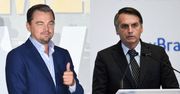 Prezydent Brazylii oskarża Leonardo DiCaprio: "Daje pieniądze na to, żeby podpalać Amazonię". Aktor wydał oświadczenie