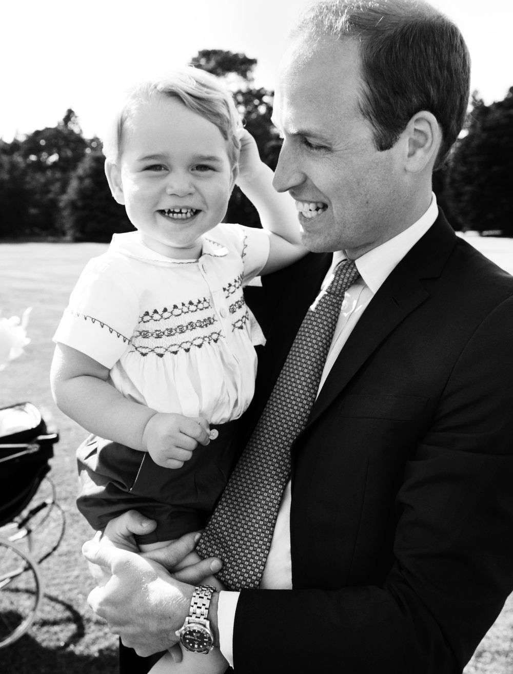 Książę William i książę George – sesja Mario Testino