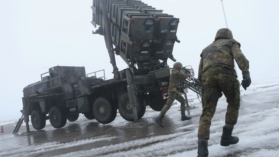 Ćwiczenia z użyciem rakiet Patriot w Niemczech