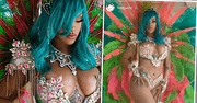 Rihanna zachwyciła seksownymi zdjęciami z Barbadosu. Problem w tym, że były przerabiane w Photoshopie! Oto dowód