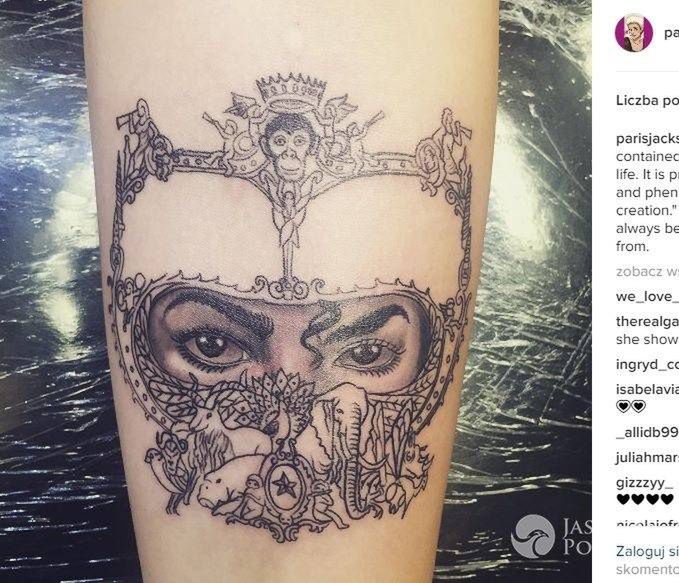 Paris Jackson, córka Michaela Jacksona zrobiła sobie tatuaż ku czci ojca