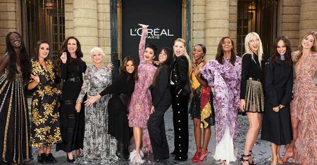 Gwiazdy na pokazie Le Défilé L'Oréal Paris: Joanna Horodyńska, Eva Longoria, Amber Heard, Doutzen Kroes