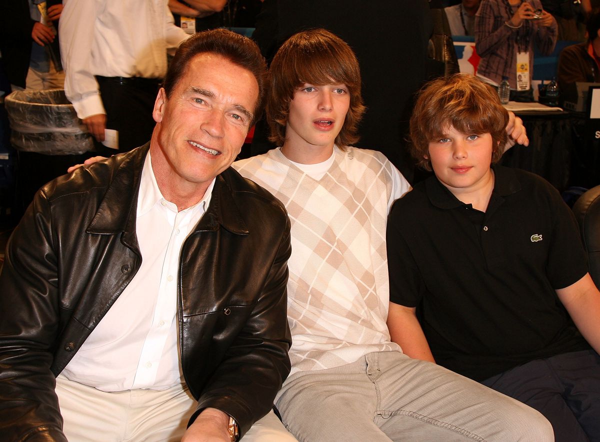 Christopher Schwarzenegger nie poszedł w ślady ojca. Od lat boryka się z nadwagą