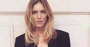 Anja Rubik w pierwszym stroju stworzonym przez nowego dyrektora kreatywnego Saint Laurent
