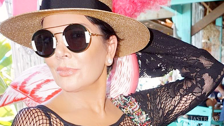 Kris Jenner w bikini na wakacjach