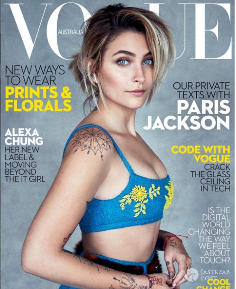 Paris Jackson na okładce Vogue Australia