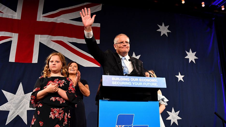 Premier Australii Scott Morrison