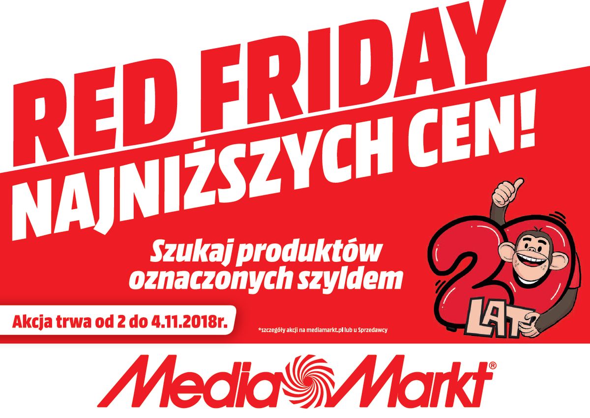 Red Friday - cenowe hity w MediaMarkt