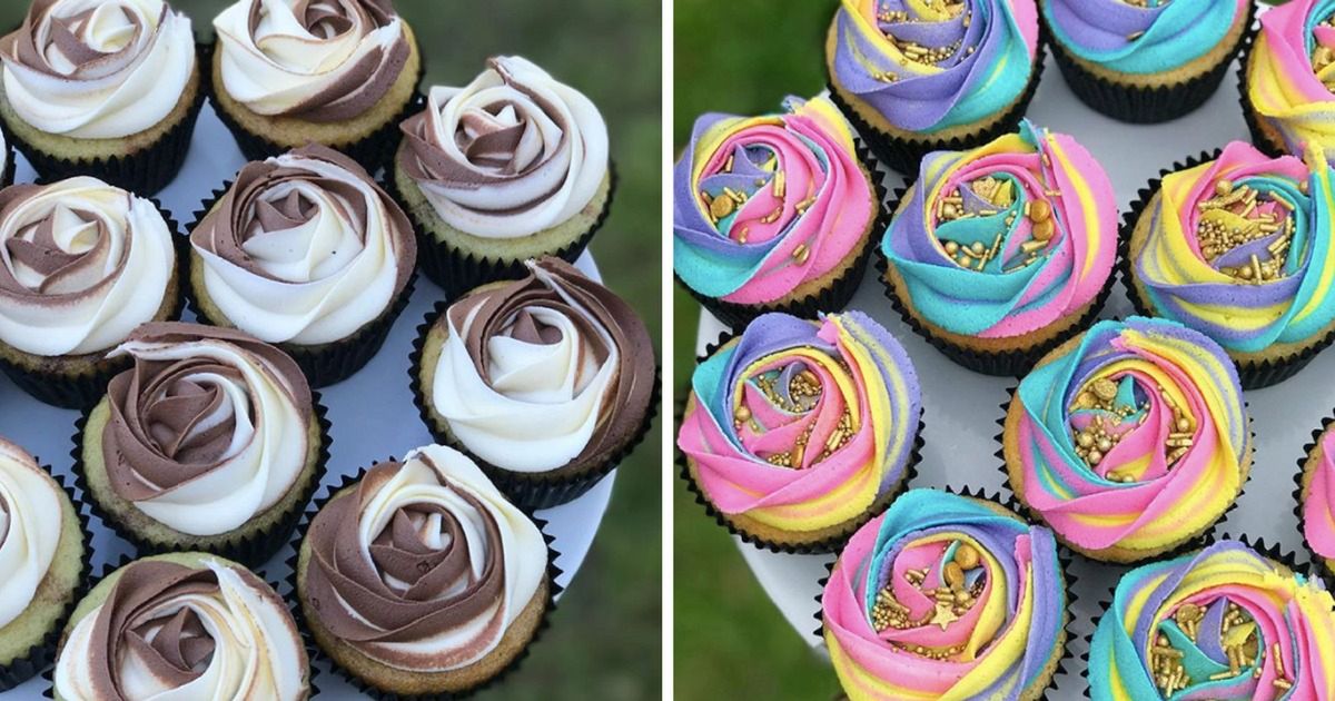 Różyczek w takim wydaniu jeszcze nie było. Są tak piękne, że aż szkoda je zjeść