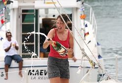 Żeglarka-amatorka powróciła po samotnym rejsie