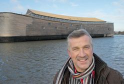 Holender zbudował replikę Arki Noego. Teraz planuje popłynąć nią do Izraela