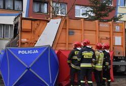 Lubin. Kierowca śmieciarki śmiertelnie potrącił kobietę. Zatrzymał się po krzykach przechodniów