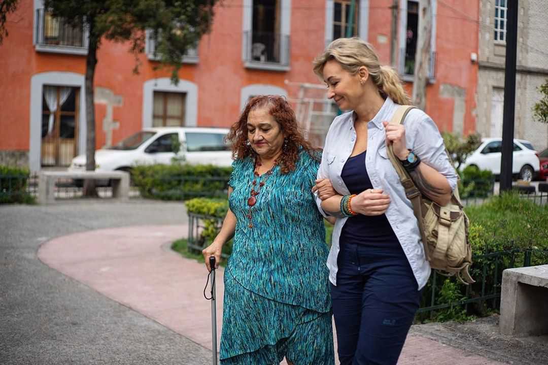 Martyna Wojciechowska i jej meksykańska bohaterka