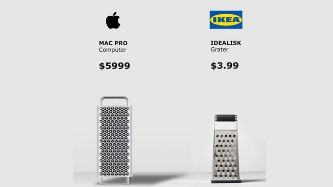 IKEA kpi w żywe oczy z Apple. Porównanie z Mac Pro rozkłada na łopatki