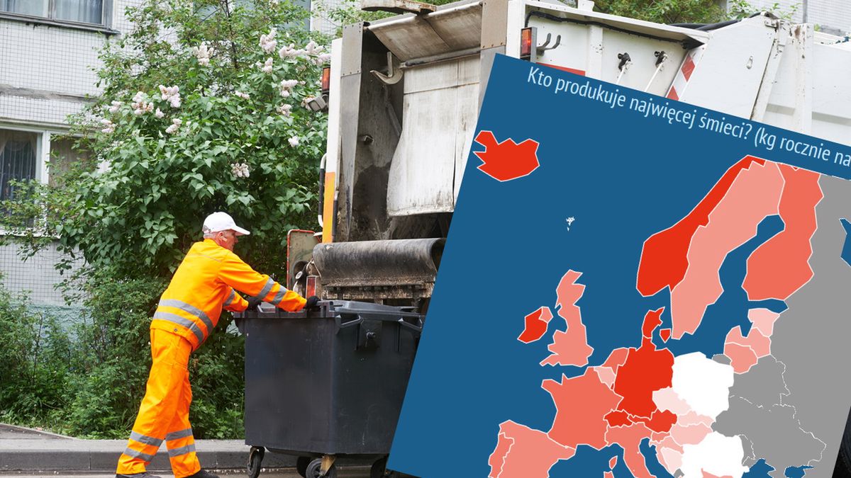 Szwajcaria zagospodarowuje wszystkie swoje śmieci, Bośnia i Hercegowina wszystko wyrzuca na wysypiska