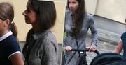 Marta Kaczyńska z byłym mężem i dziećmi na rozpoczęciu roku szkolnego córki. Wyglądała jak miss!
