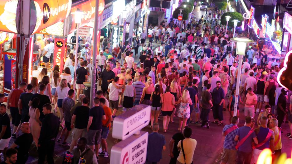 Tak w 2015 r. wyglądały ulice Magalufu