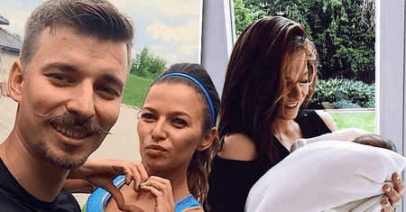 Brat Anny Lewandowskiej zachwycony małą Klarą: "Jest piękna!"