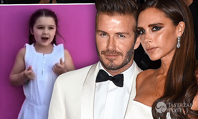 Harper Beckham czeka kariera wokalna? Niezwykły występ 5-letniej córki Victorii i Davida podbija internet [WIDEO]