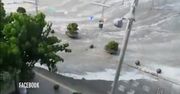 Tsunami u wybrzeży Balearów. Zalało plaże i drogi