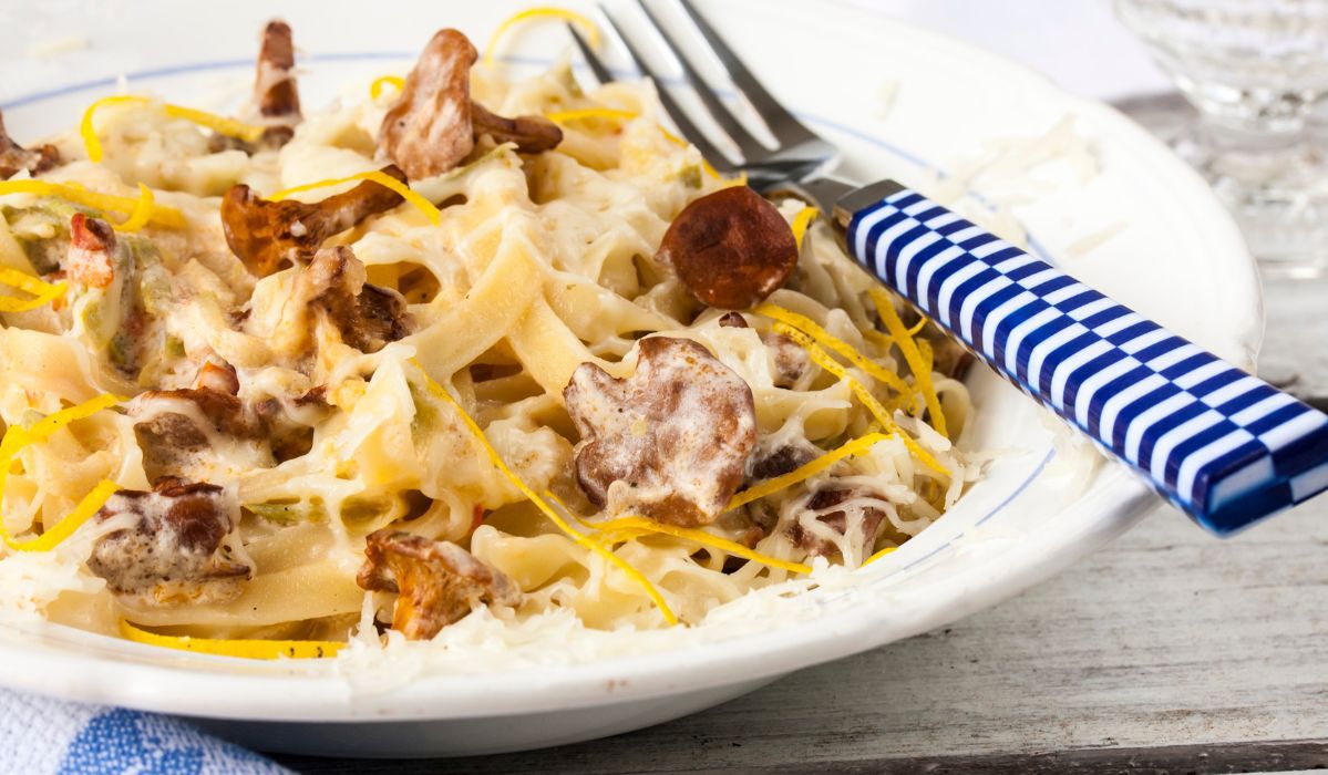 Tagliatelle with chanterelles - Delicious; Photo Canva.com