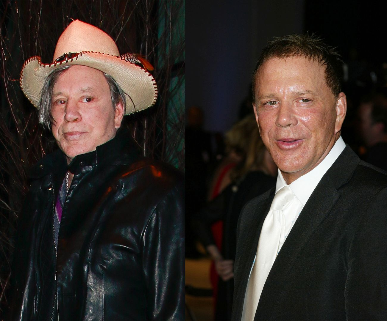 Mickey Rourke kiedyś i dziś