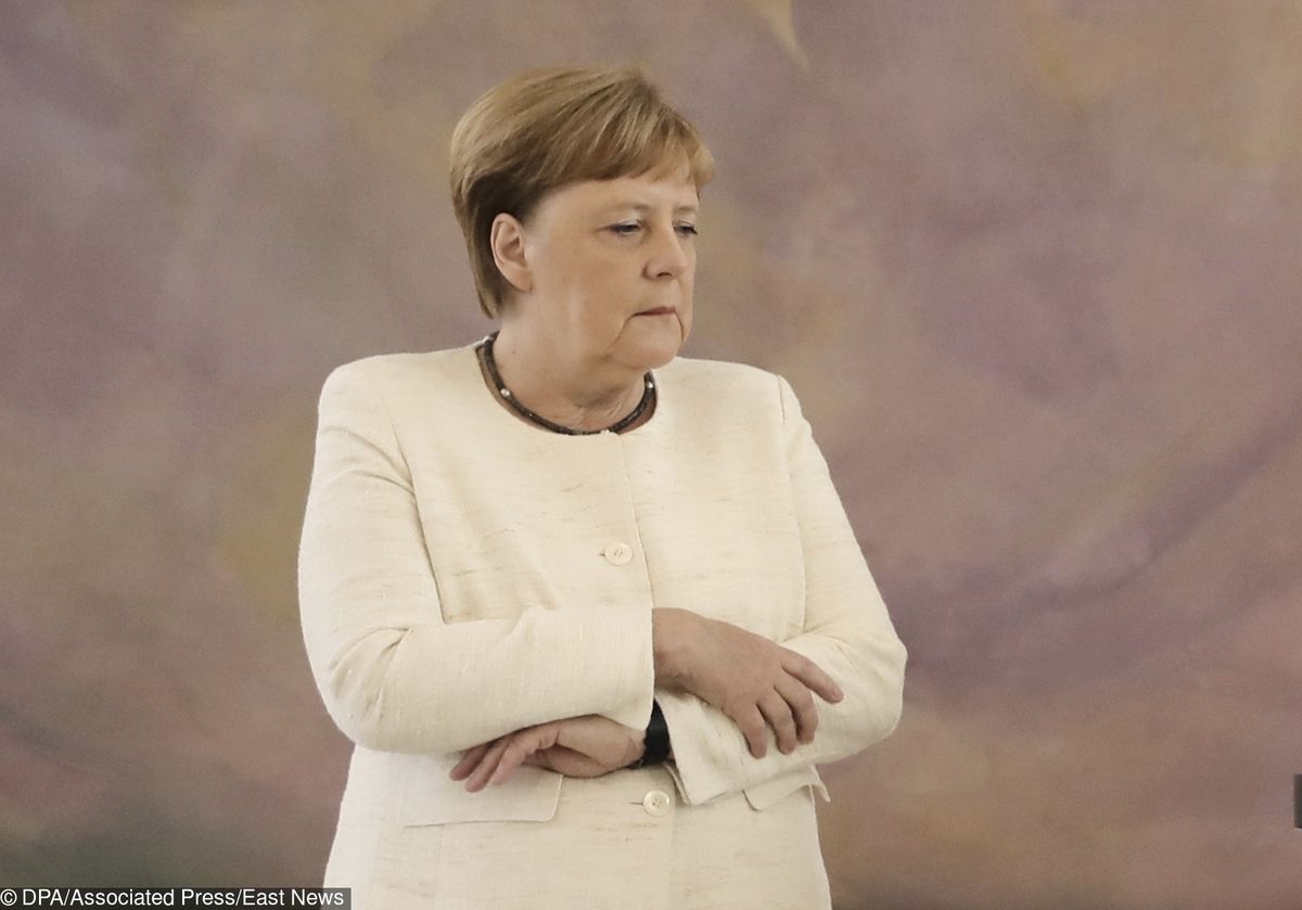 Angela Merkel znów miała drgawki. "Kanclerz czuje się dobrze"
