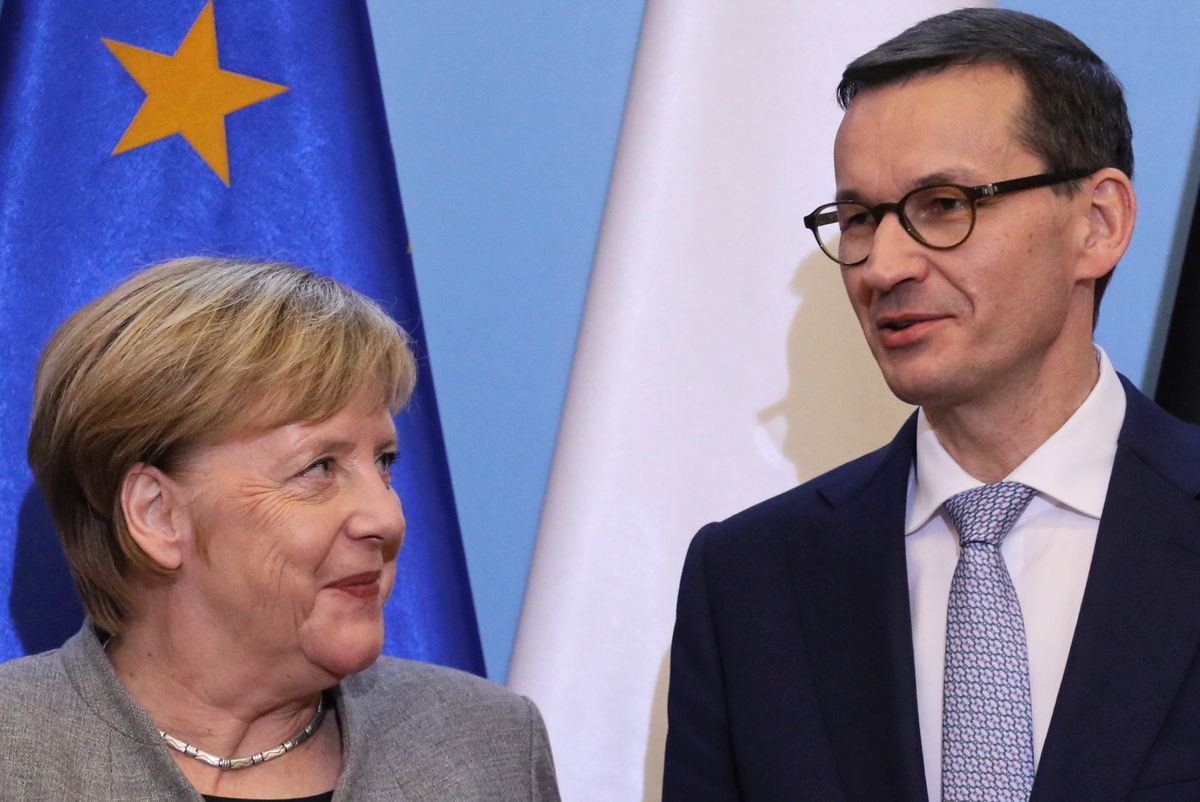 Morawiecki i Merkel: Polskę i Niemcy łączą wspólne interesy i wartości