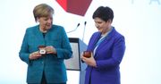 Merkel zainspiruje się stylem Beaty Szydło? Broszkę już dostała