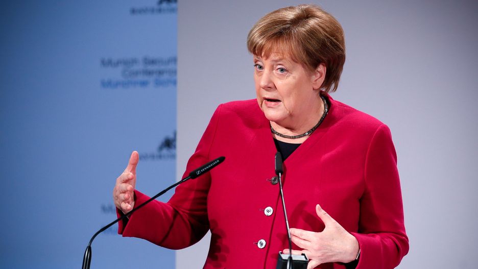 Angela Merkel w Monachium