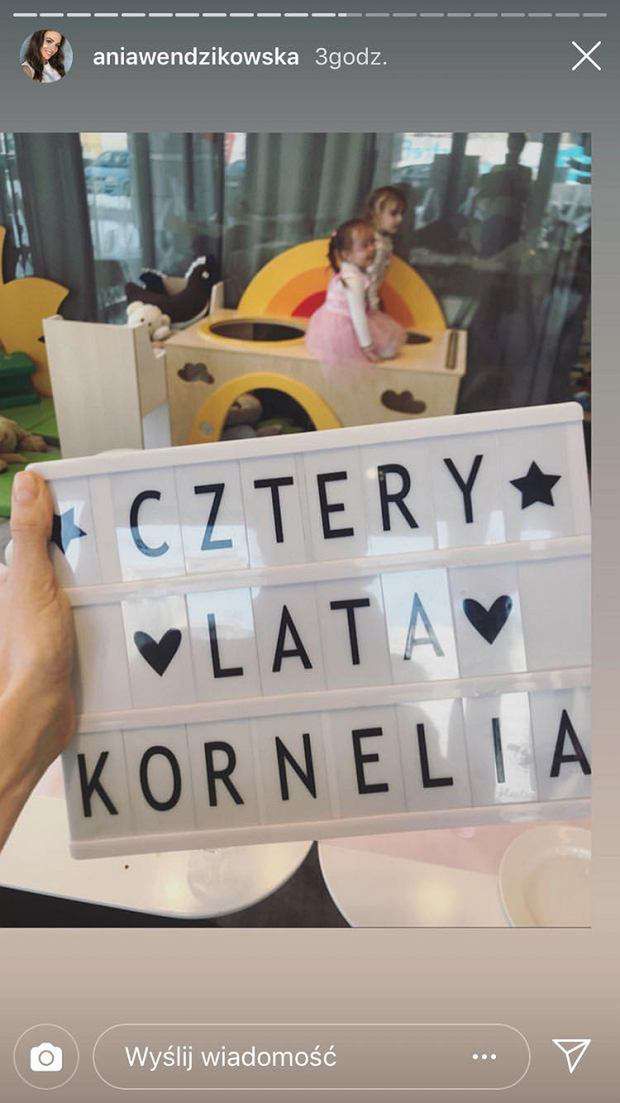 Ania Wendzikowska wyprawiła przyjęcie urodzinowe z okazji 4. urodzin córki Kornelii
