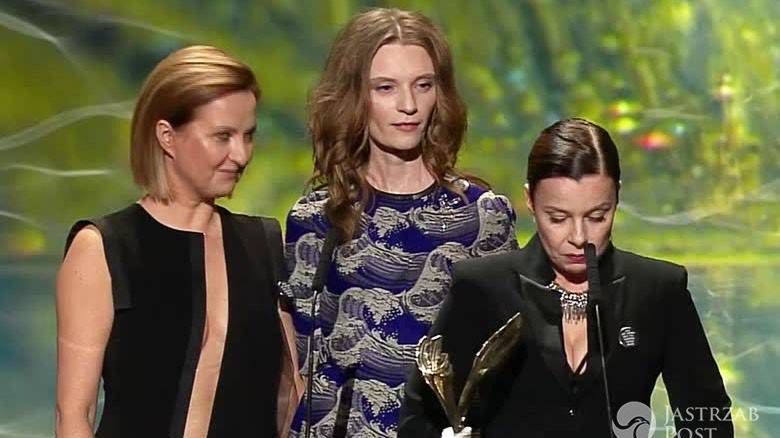 Agata Kulesza, Iza Kuna i Agata Buzek - przemówienie Orły 2017