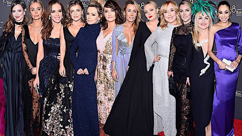 Bal Dziennikarzy 2018 kreacje gwiazd, zdjecia, najlepiej ubrani