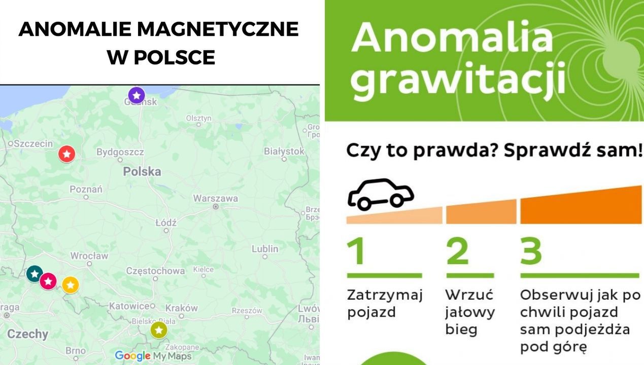 Magiczne górki. Anomalie magnetyczne w Polsce, gdzie grawitacja przeczy prawom fizyki