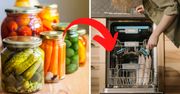 Genialny patent na pasteryzowanie słoików za pomocą zmywarki - banalnie prosty i szybki