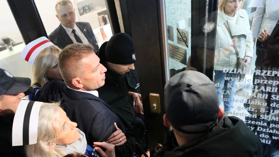 Pielęgniarki nie zostały wpuszczone do Sejmu