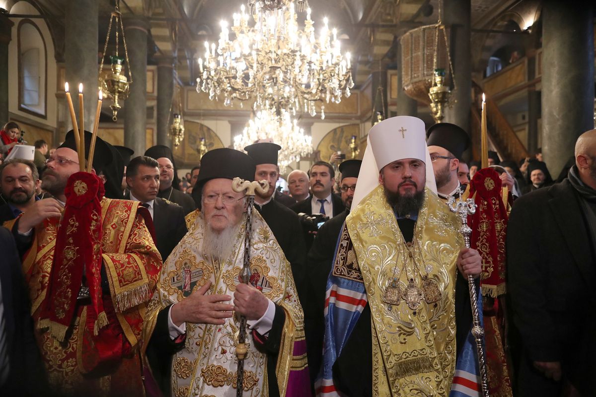 Patriarcha Konstantynopola podpisał tomos o autokefalii ukraińskiej cerkwi